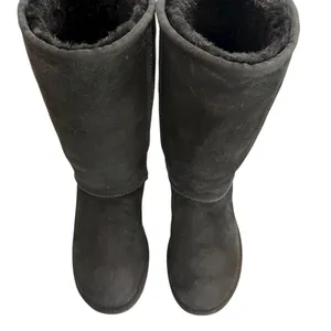 UGG Black Tall Boots Size 5 thumbnail 4