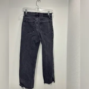 Abercrombie & Fitch Black High Rise Dad Jeans‎ thumbnail 3