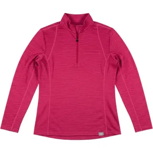 Ariat Rebar Evolution 1/2 Zip Top Womens M Pink Space Dye Long Sleeve Equestrian thumbnail 2