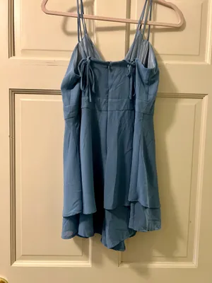 Altar'd State Romper Blue thumbnail 2