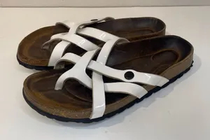Betula by Birkenstock Women’s‎ White Strappy Sandals Size 6-6.5 (37) thumbnail 1