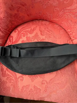 Life is Good Black Waist Pack Fanny Pack with Blue Logo thumbnail 3