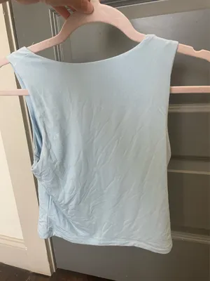 Light blue tank top thumbnail 2