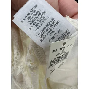 Aerie Cream‎ Lace Babydoll Tank Top Sz S NWT Festival Boho Gypsy Y2K Coquette thumbnail 7