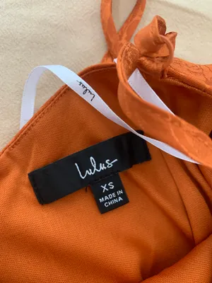 Lulus Orange Slip Dress thumbnail 5