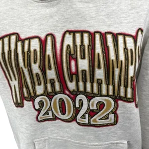 WNBA Unisex Basketball Womens NBA Long Sleeve Hoodie Hooded Sweatshirt Sweater L thumbnail 5