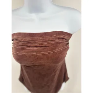 Magicsuit Strapless Shaping One Piece Swimsuit Brown Women Size 10 thumbnail 7