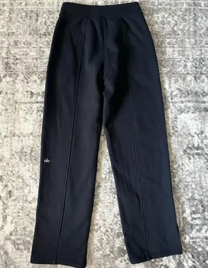 Alo Yoga High-Waist Free Time Straight Leg Sweatpant thumbnail 8