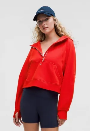 Lululemon Scuba Oversized Half-Zip Hoodie XS/S thumbnail 1