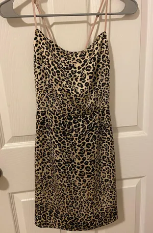 Urban Outfitters Cheetah Print Dress thumbnail 1