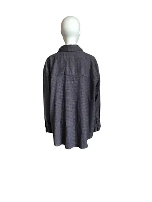 NWT Abercrombie & Fitch Black and Red Oversized Top thumbnail 4