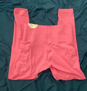 Aerie Pink Leggings thumbnail 3