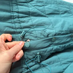 Free People Movement Perri Packable Jacket Teal Green Outdoor READ Womens XS thumbnail 4