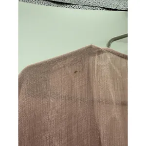 Alya‎ Duster Cardigan L/XL Dusty Rose Lace Trim Boho Open Front Maxi Kimono thumbnail 11