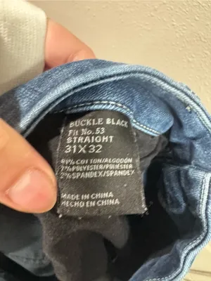 Buckle Black Fit No. 53 Straight 31x32 thumbnail 5