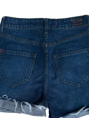 Urban‎ Outfitters BDG Hi Rise Dark Denim Jean Shorts Sz 26 thumbnail 4