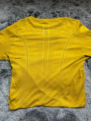 Lululemon Swiftly Tech Long Sleeve Yellow thumbnail 5