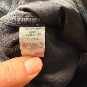 Marc New York Andrew Marc Faux‎ Leather Pants Gold Button Detail Womens L thumbnail 10