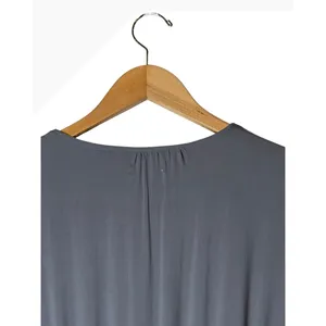 Baltic Born Maxi Dress Women XL Gray Embroidered Tiered Boho Cottagecorre thumbnail 5