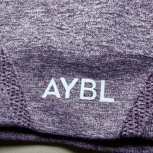 Purple AYBL Sports Bra Size Large Activewear thumbnail 3