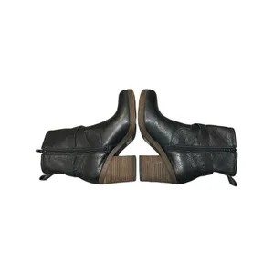 Lucky Brand Orenzo Ankle Moto Boots Black Leather Women's Size 6 thumbnail 6