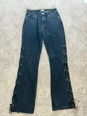 superdown Jeans Jayda Legs Dark Denim 28 thumbnail 1
