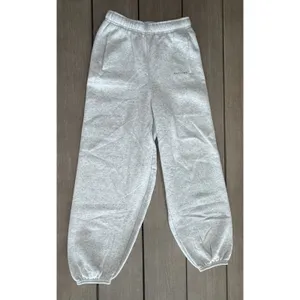 NWT OFFLINE by Aerie Womens Gray Jogger Sweatpants Fleece Sweat Pants XXS Baggy thumbnail 10