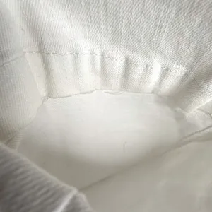 L.L. bean signature mid rise flare jeans in white denim thumbnail 7