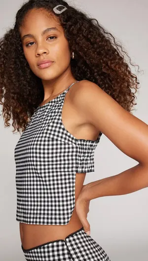 Urban Outfitters NWT Kimchi Blue Little Lies Printed Cami thumbnail 1