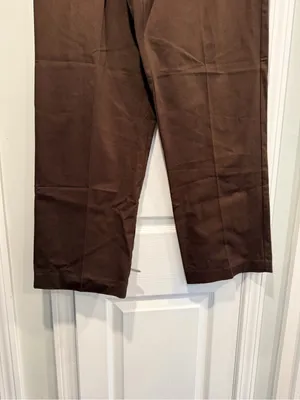 NWT Alfred Dunner Size 14 Chocolate Brown Pull On Cotton Stretch Pants thumbnail 4