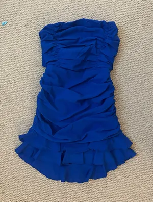Lucy in the Sky Sleeveless Blue Dress thumbnail 1