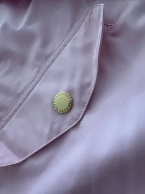 Lauren Ralph Lauren Baby Pink Windbreaker Rain Jacket Windbreaker‎ size XL thumbnail 3