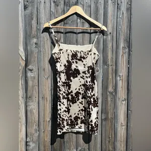 Urban outfitters UO Cow Print Sateen Mini Dress thumbnail 13