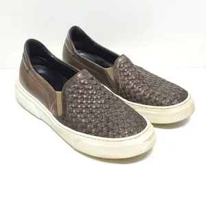 M. Gemi Cerchio Leather Slip On Shoes in Brown Size 6‎ thumbnail 2