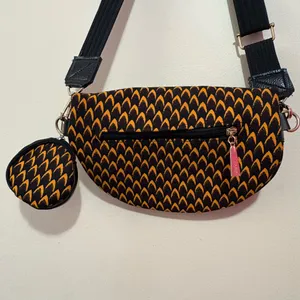 African Crossbody Bag Gold thumbnail 7