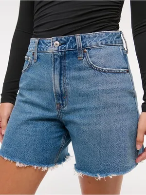 Abercrombie Curve Love High Rise Loose Short | 29 thumbnail 1
