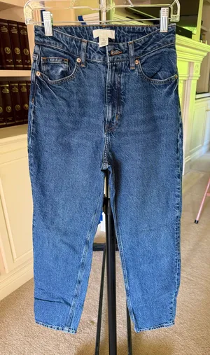 H&M High Waisted Mom Jeans thumbnail 1