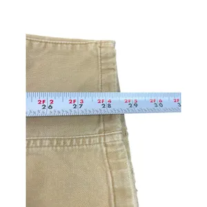 Abercrombie & Fitch Khaki Cargo Capri Pants Women Y2K Grunge Utility Low Rise thumbnail 14