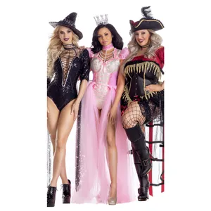 NEW Party King Blackout Wicked Witch Sexy Halloween Costume thumbnail 5