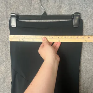 Enerful Woman’s Medium Black High-Waisted Maternity Leggings‎ thumbnail 3