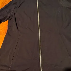 Nike Yoga Luxe Dri-FIT Women's Full-Zip Jacket Black Sz Large thumbnail 3