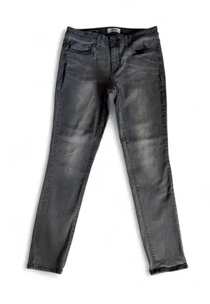 Sonoma Gray Skinny Jeans Size 8 thumbnail 1