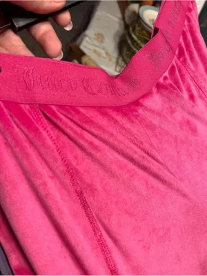 Juicy Couture Hot Pink Velour Joggers thumbnail 7