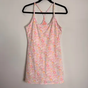 Outdoor Voices The Exercise Dress Pink Marble Swirl Active Mini Size S RN147908 thumbnail 4