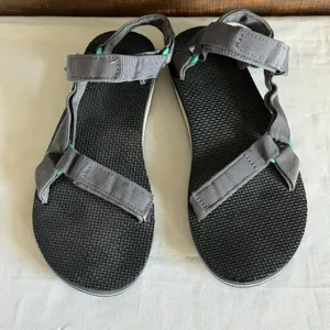 Teva Original Universal Gray & Teal Outdoor Hiking Sandals 1003987 Women's 10 thumbnail 1
