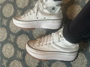 Converse Chick Taylor Run Star Hiking white high top canvas size 9 NWOT $110 thumbnail 3