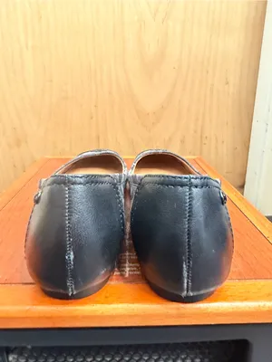 Coach Signature Jacquard Black Leather Cap Toe Ballet Flats Women’s Size: 7.5 thumbnail 6