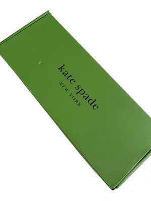 New In Box Kate Spade Sculpted Spade Jelly Sandals Bosc Pear Green Size 6 thumbnail 10