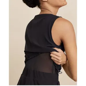 Lou & Grey‎ Wanderweave Active Pocket Dress Women's XL Black Sleeveless Casual thumbnail 5