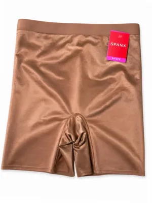 $52 Retail NWT SPANX Girlshort Shape Wear in Chestnut Brown thumbnail 1